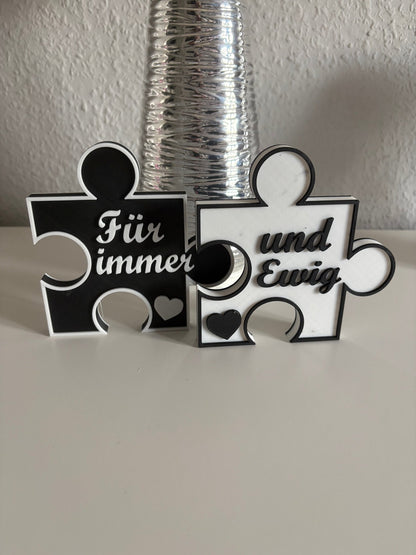 Puzzle-Set „Für immer und ewig“ ❤️🧩