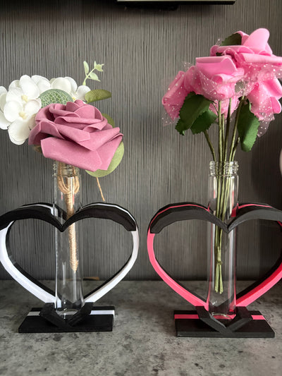 3D-Herzensvase – Liebe in modernem Design
