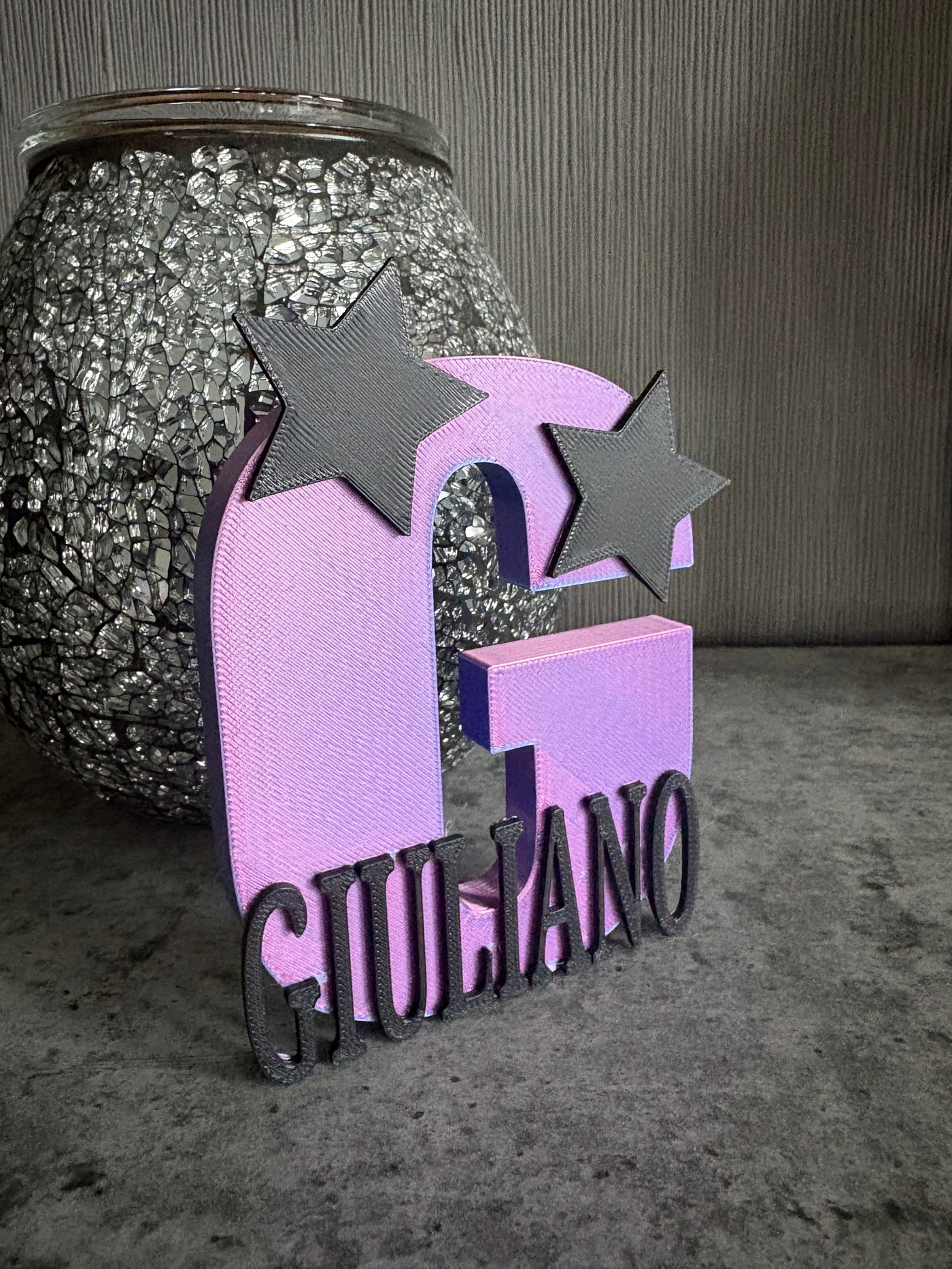 🦋 Personalisierter Buchstabe mit Schmetterlingen – Wunschname