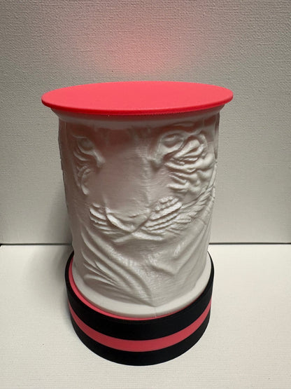 LED Lampe Sweet Tigers – Personalisierte Lithophane Lampe mit Farbwechsel