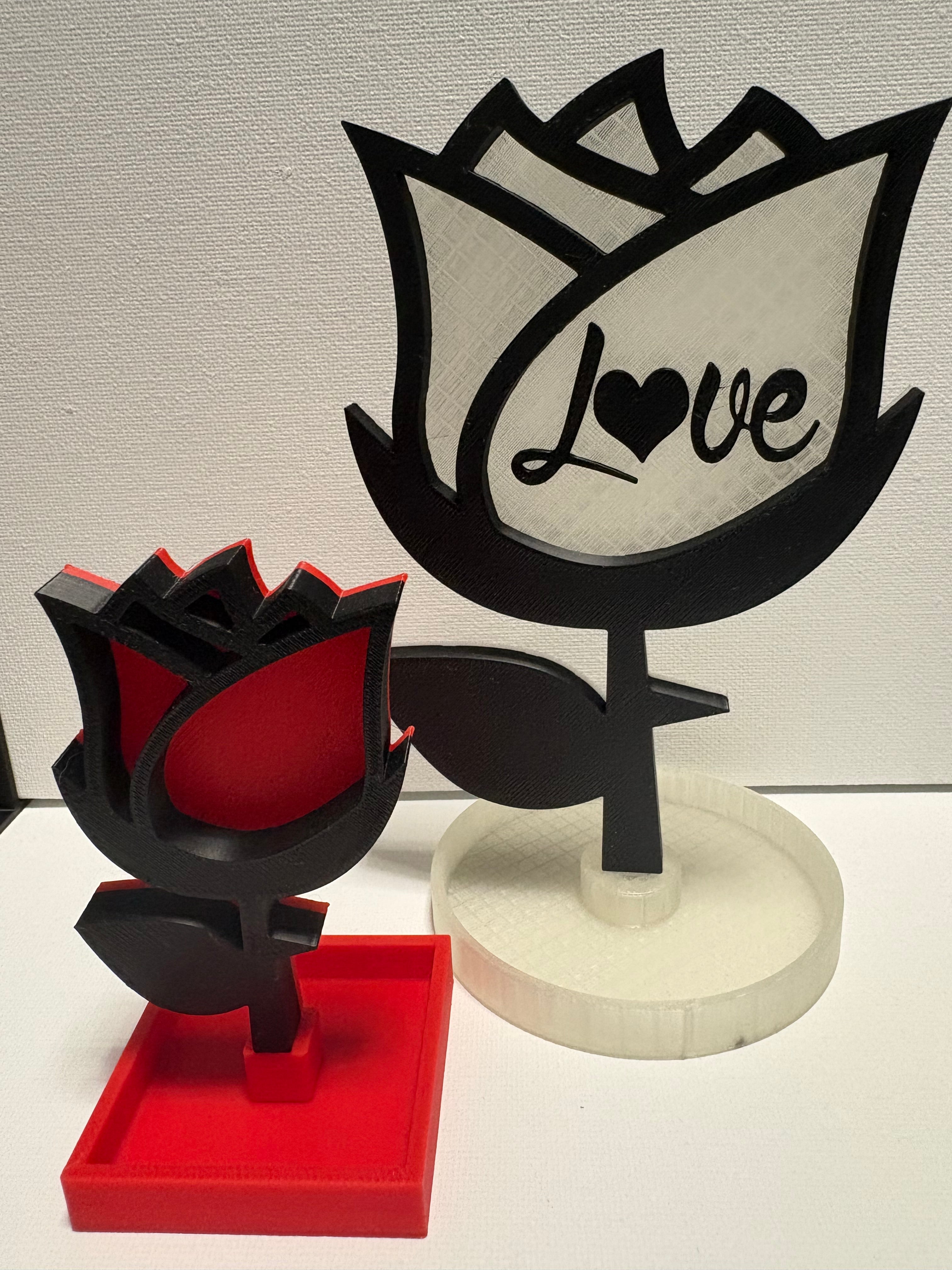 ❤️ 3D-Rose Love – das besondere Geschenk, das bleibt