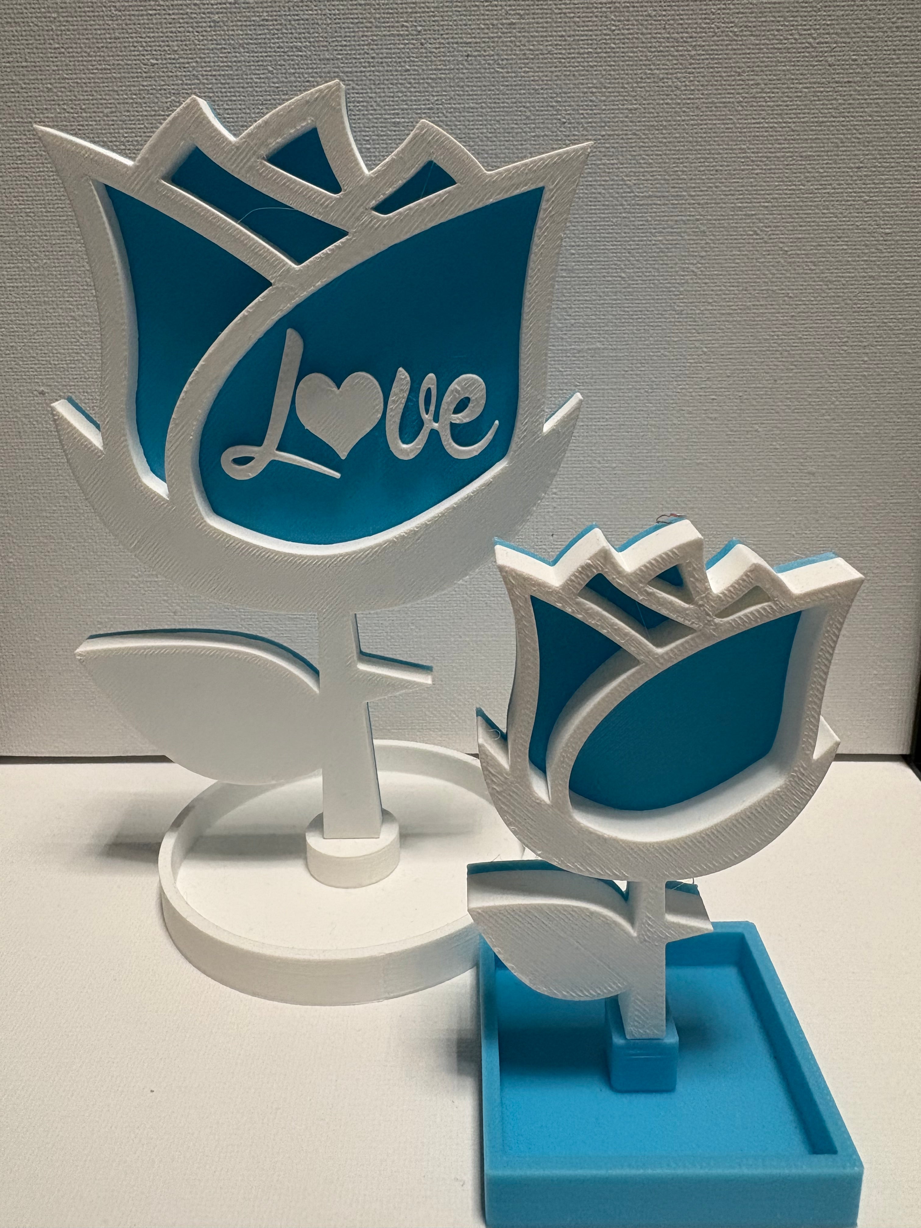 ❤️ 3D-Rose Love – das besondere Geschenk, das bleibt