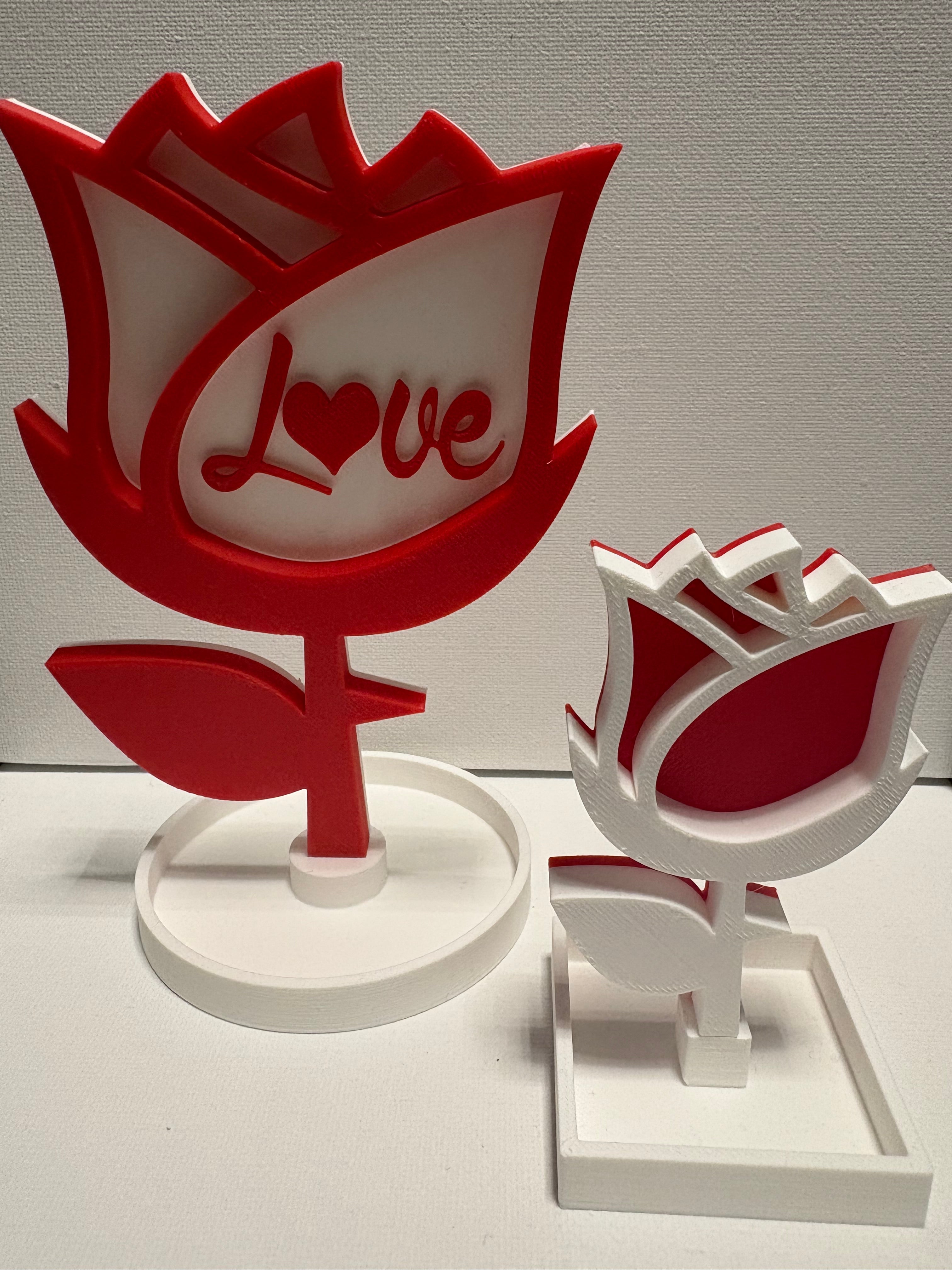 ❤️ 3D-Rose Love – das besondere Geschenk, das bleibt