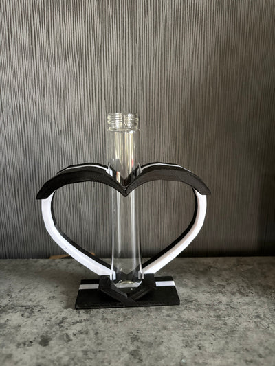3D-Herzensvase – Liebe in modernem Design