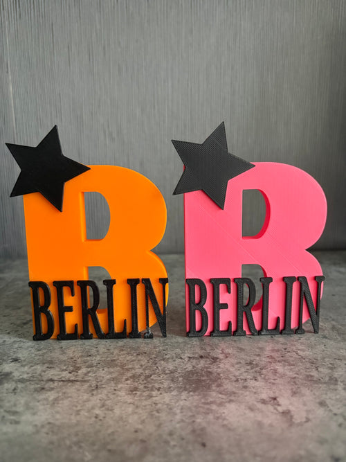 3D-Dekobuchstabe B BERLIN – Hauptstadt-Style für dein Zuhause