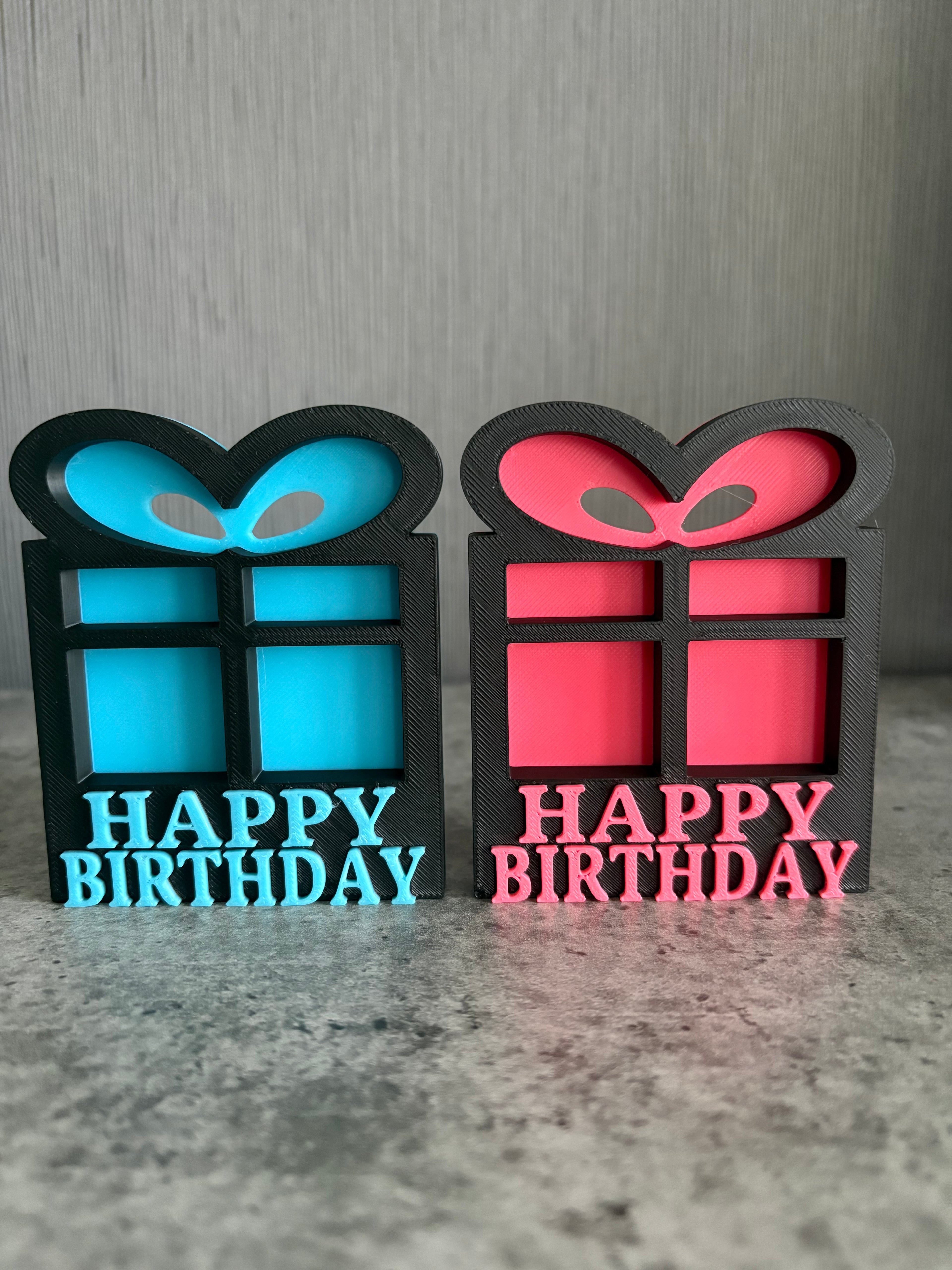 Happy Birthday 3D – das stylische Mini-Geschenk, das immer passt