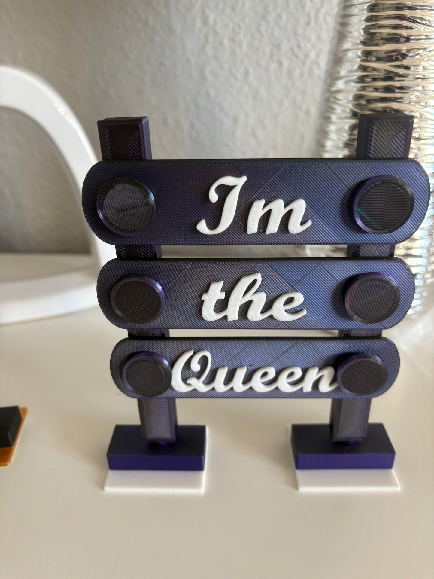 👑 „I’m the King / I’m the Queen“ – Dein persönliches Statement in 3D