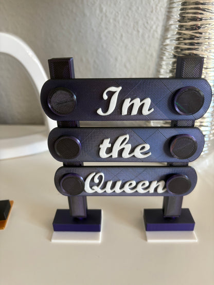 👑 „I’m the King / I’m the Queen“ – Dein persönliches Statement in 3D