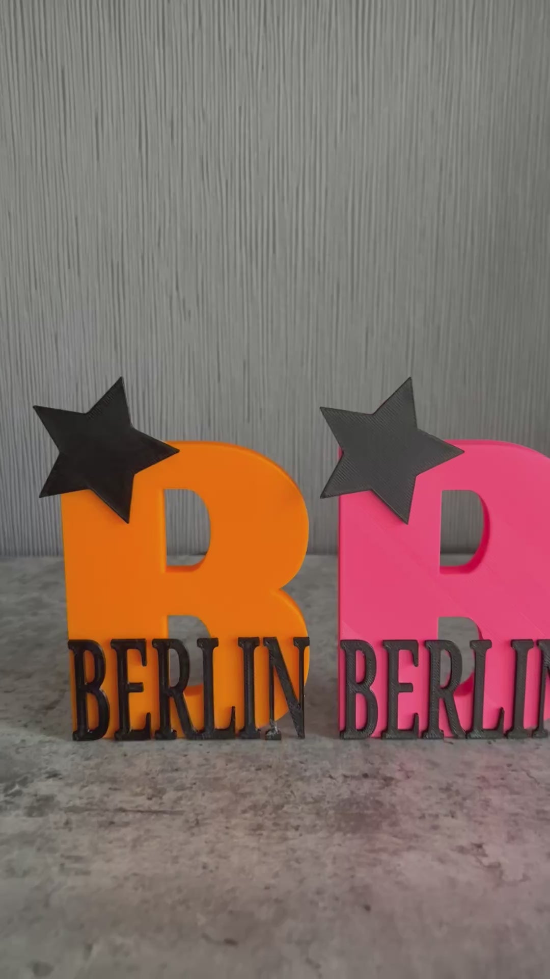 3D-Dekobuchstabe B BERLIN – Hauptstadt-Style für dein Zuhause