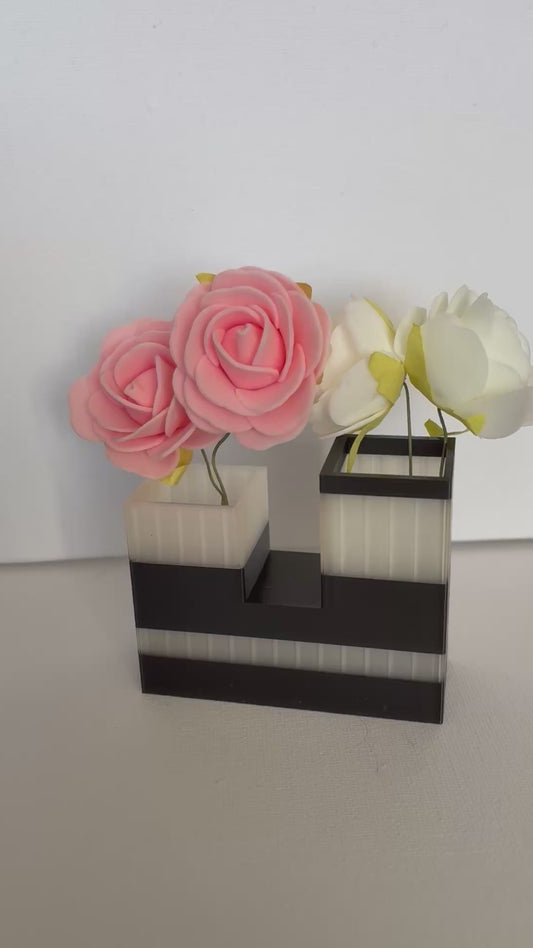 🖤 U-Vase – modernes Design in verschiedenen Farben