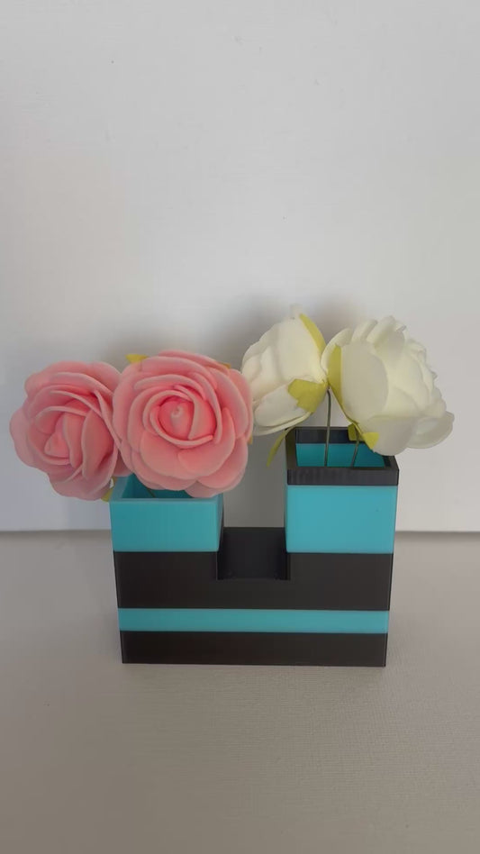 🖤 U-Vase – modernes Design in verschiedenen Farben