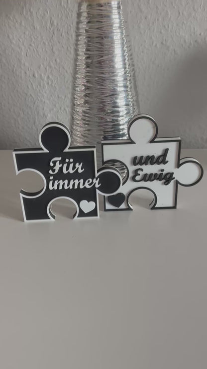 Puzzle-Set „Für immer und ewig“ ❤️🧩