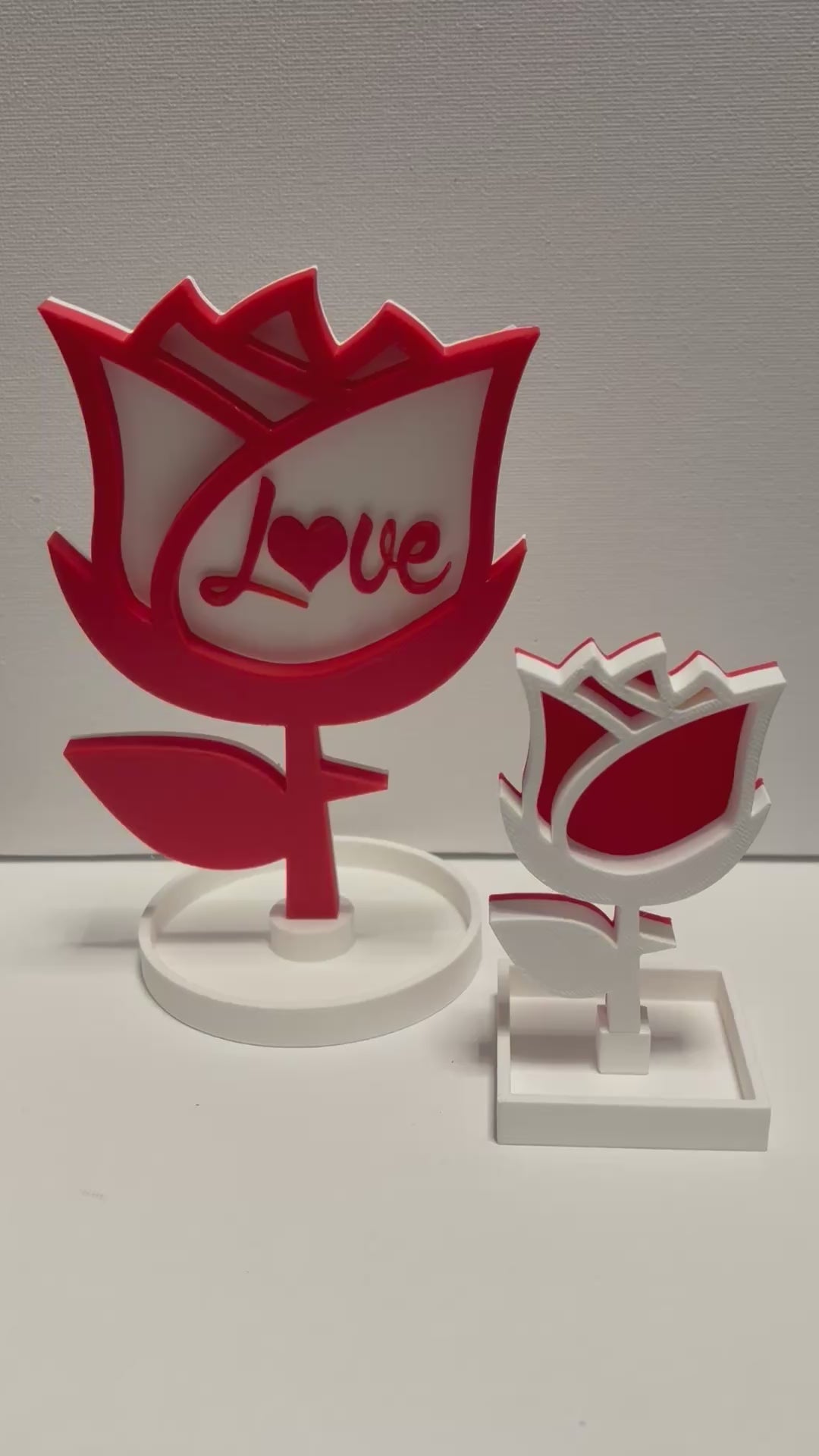 ❤️ 3D-Rose Love – das besondere Geschenk, das bleibt