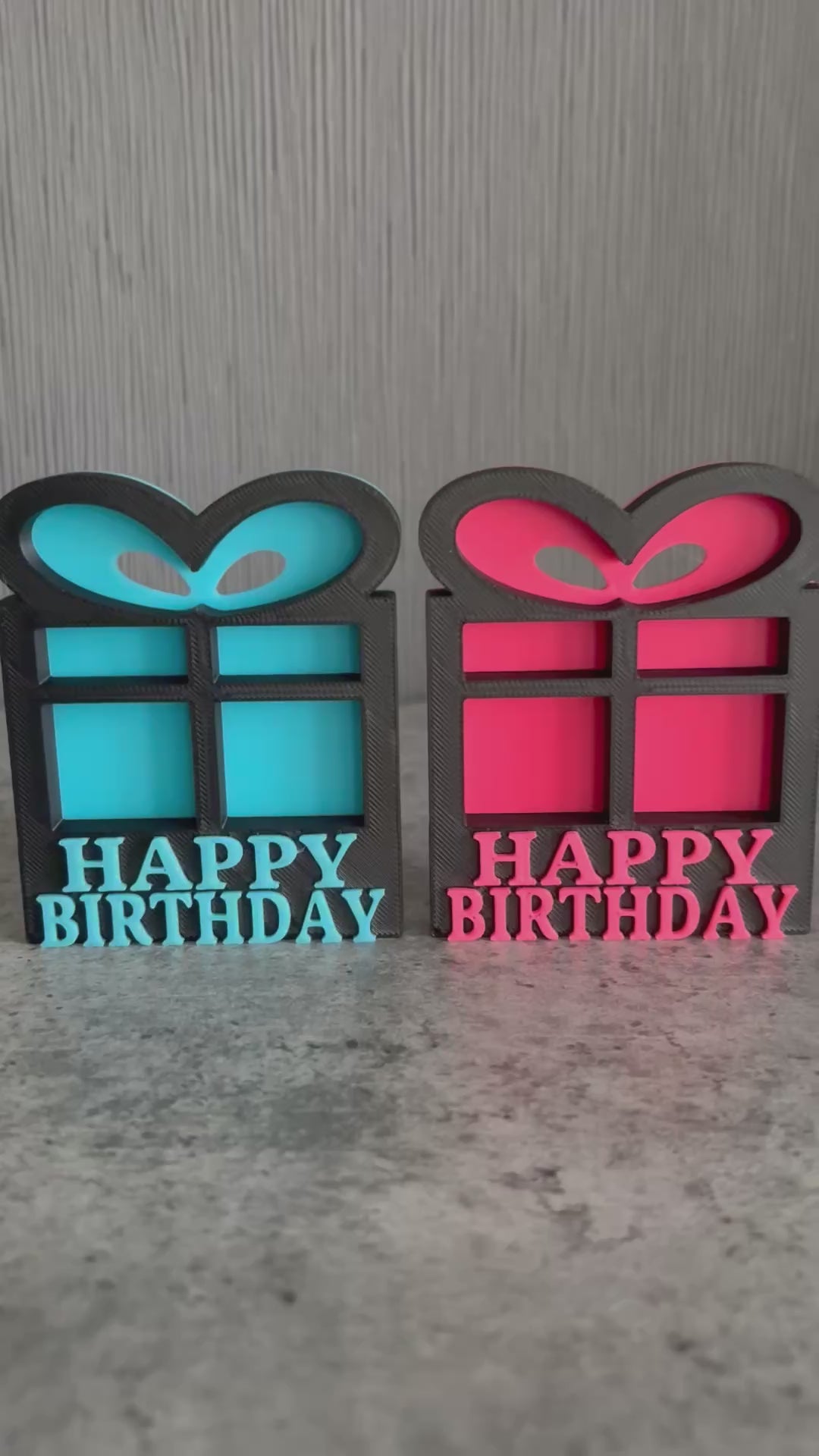 Happy Birthday 3D – das stylische Mini-Geschenk, das immer passt