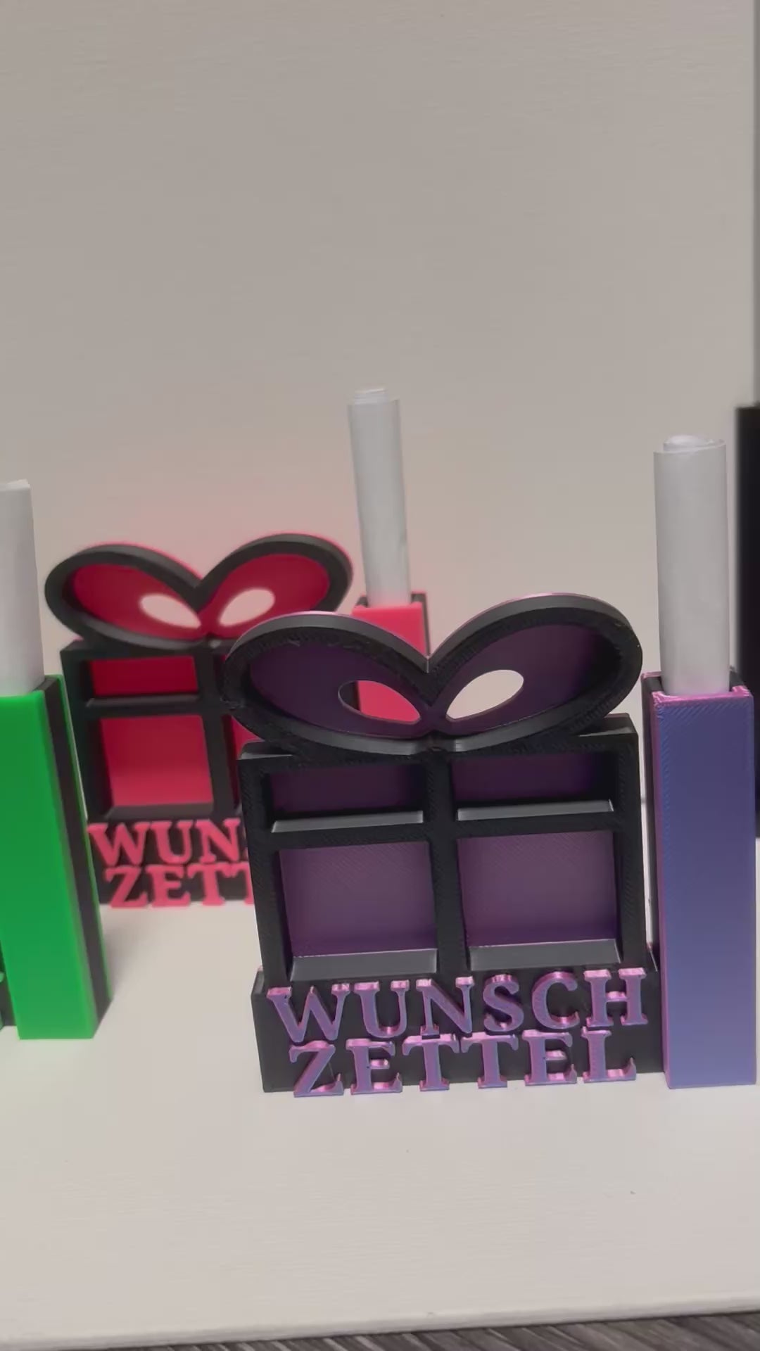 🎁 WUNSCH-ZETTEL Halter  Die perfekte Art, Wünsche sichtbar zu machen